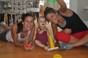 trac, melis and little dyl- no naps are sometimes fun!